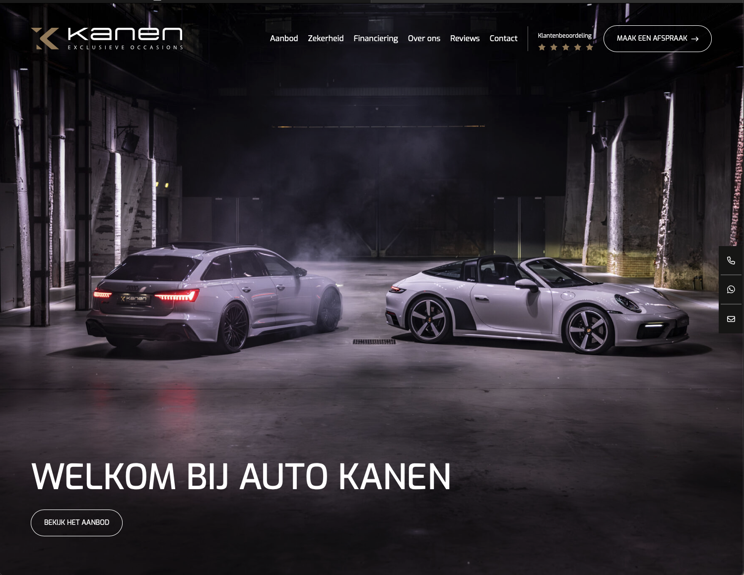 homepagina autobedrijf kanen